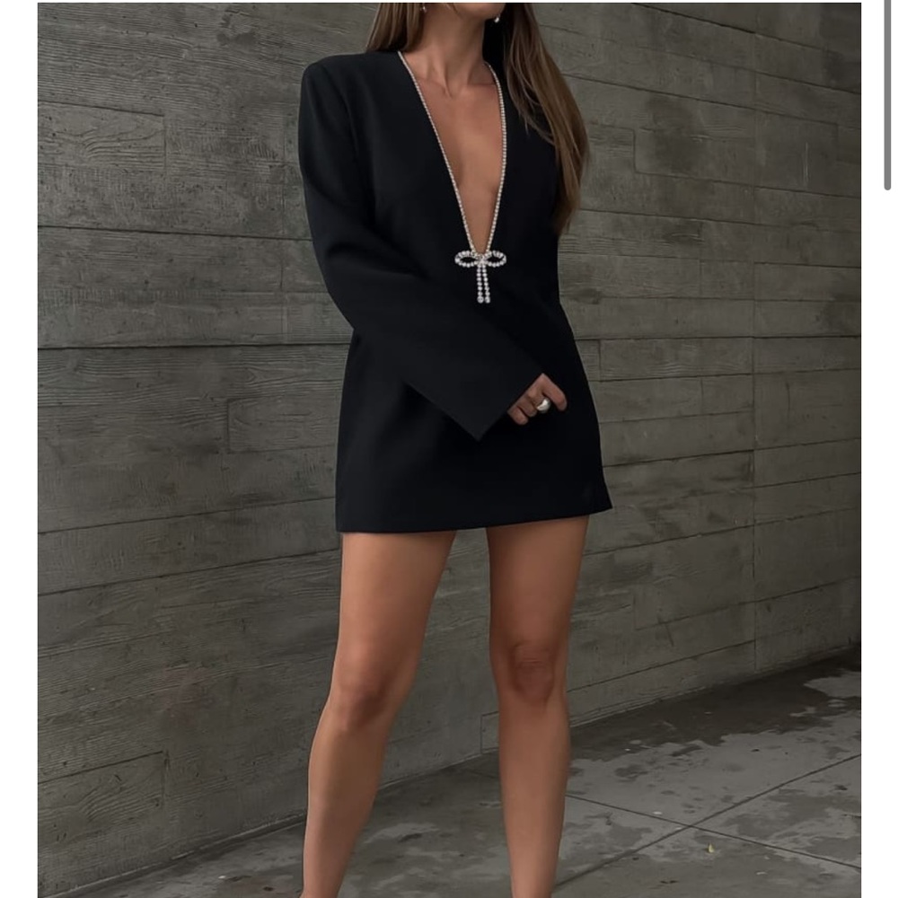 Rumored disco mini dress. Xs. Sold out. Brand new with tags